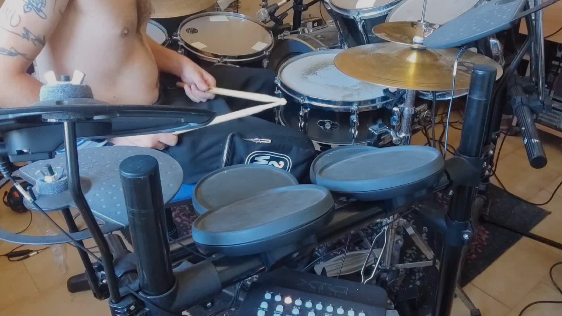 Cani Umani - Subsonica Chris Drum Playthrough